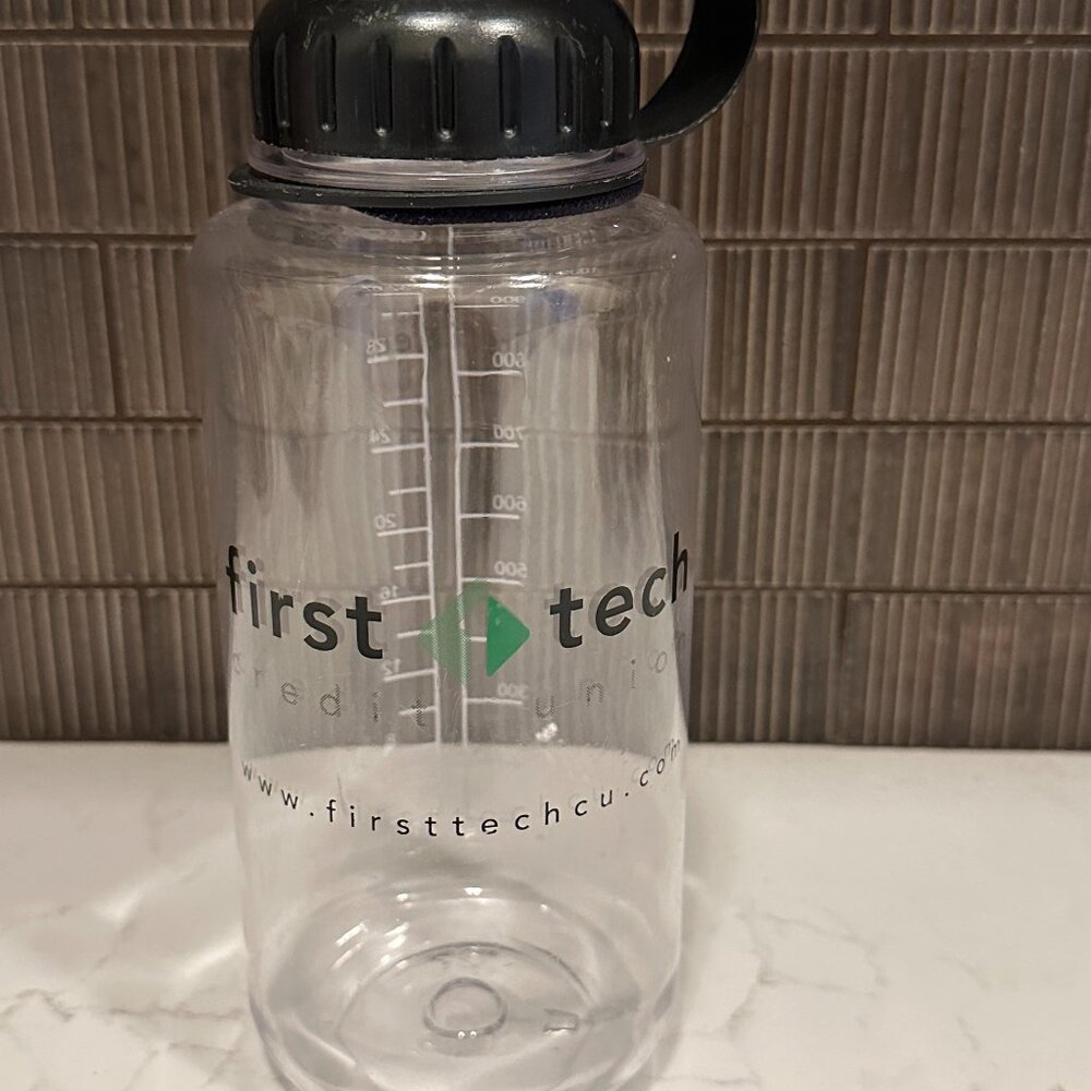 Free w/Purchase!  32 oz Plastic Water Bottle
